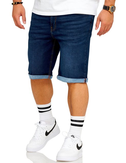 SOULSTAR Jeansshorts S2ALOJA Herren Kurze Hose Jeans Shorts Bermuda Stretch günstig online kaufen