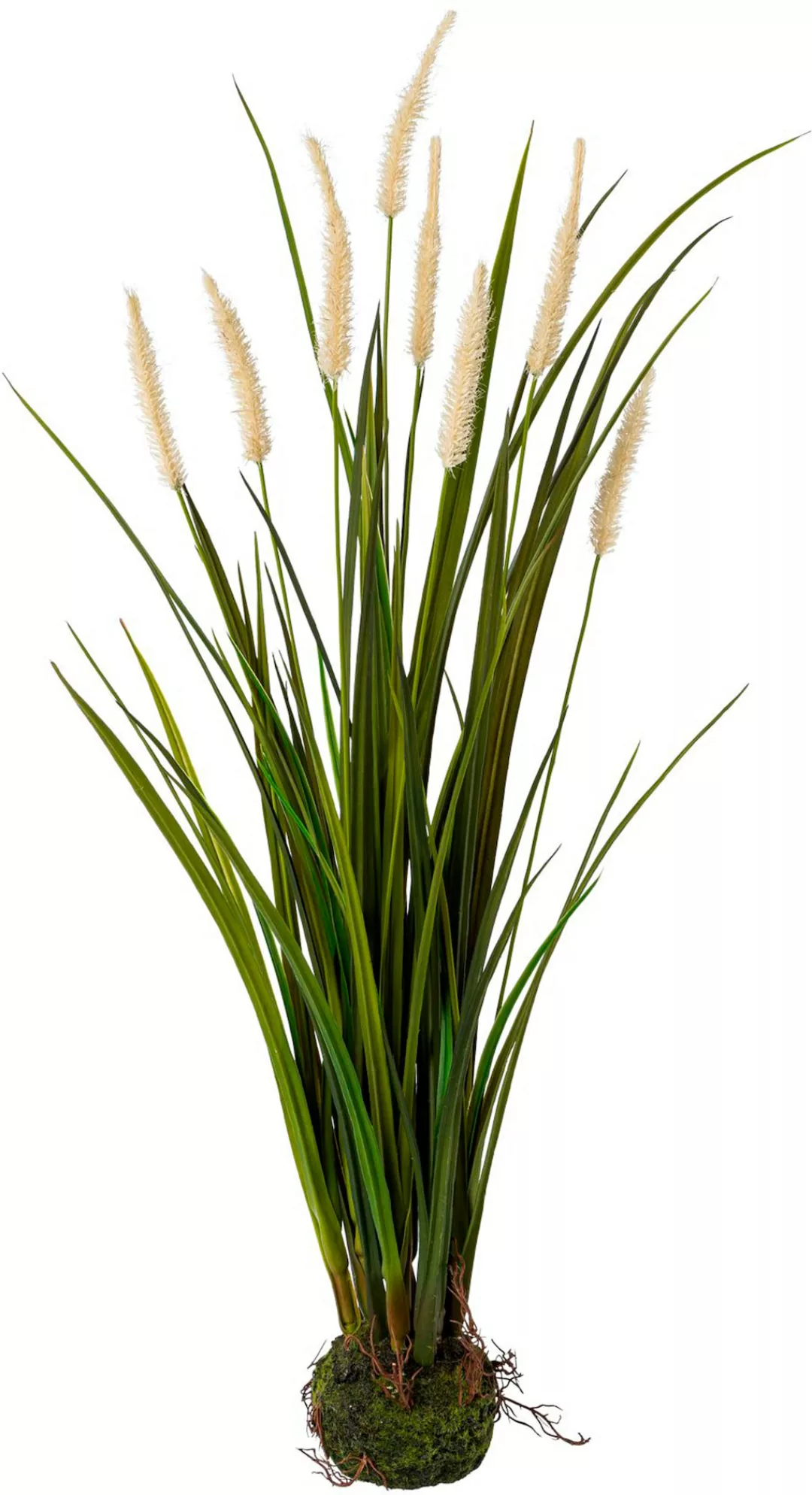 Creativ green Kunstgras "Miscanthus im Erdballen" günstig online kaufen