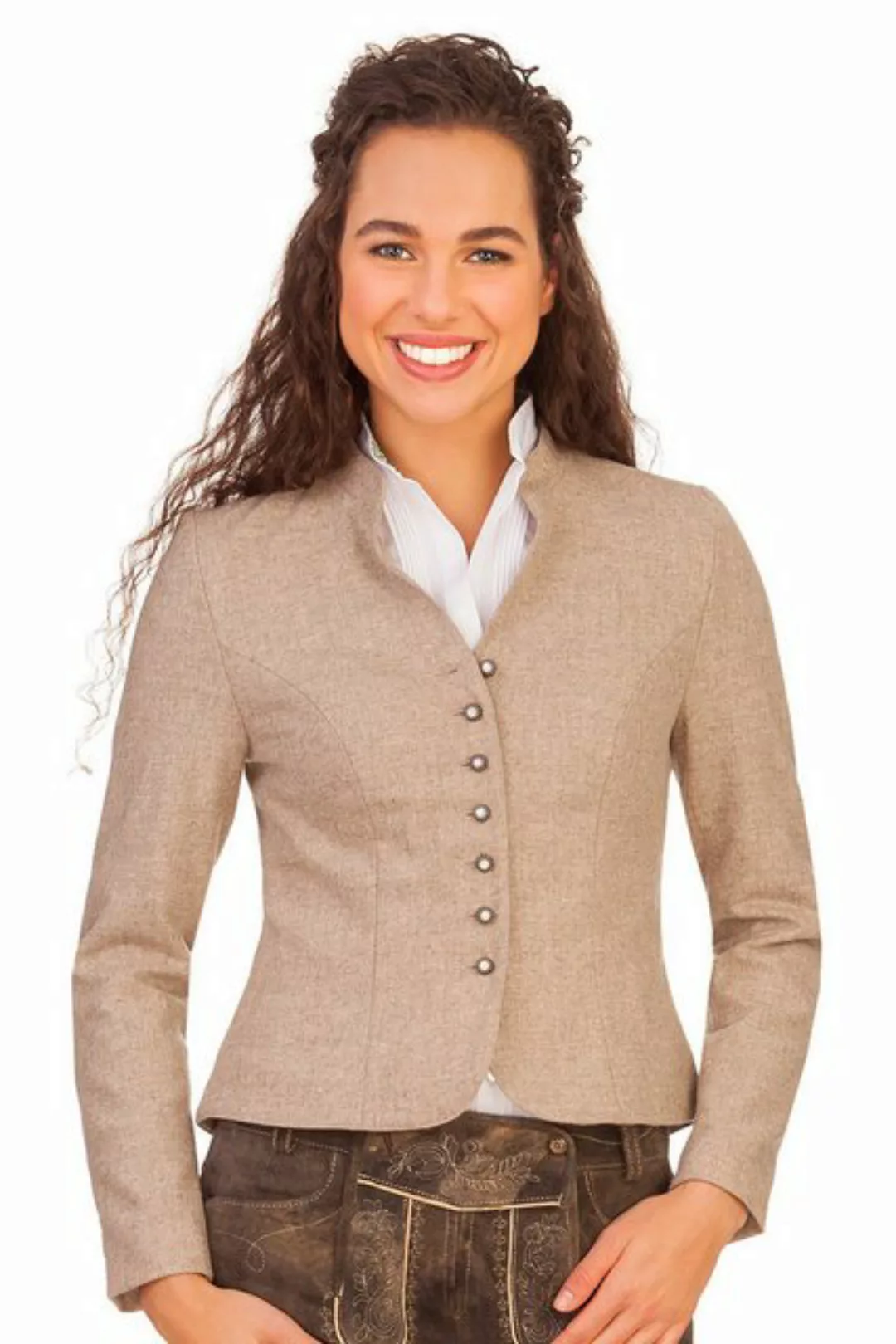 Hammerschmid Trachtenjanker Trachtenjacke Damen - MALLNITZ - beige günstig online kaufen