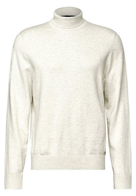 STREET ONE MEN Rollkragenpullover aus reiner Baumwolle günstig online kaufen