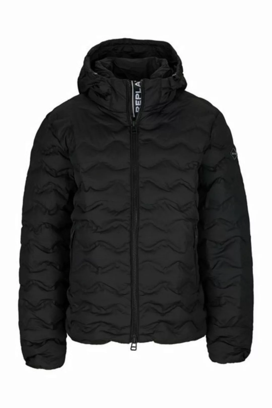 Replay Steppjacke Steppjacke aus Recycling-Stoff warm gefüttertes Nylon Gew günstig online kaufen