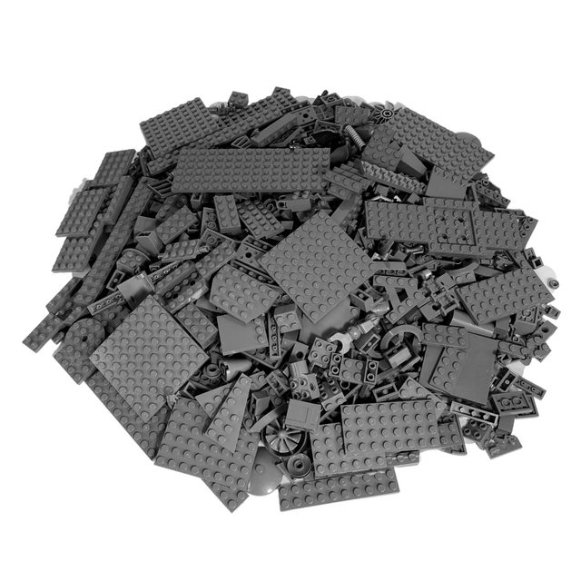 LEGO® Spielbausteine LEGO® Steine Sondersteine Dunkelgrau Gemischt NEU! Men günstig online kaufen