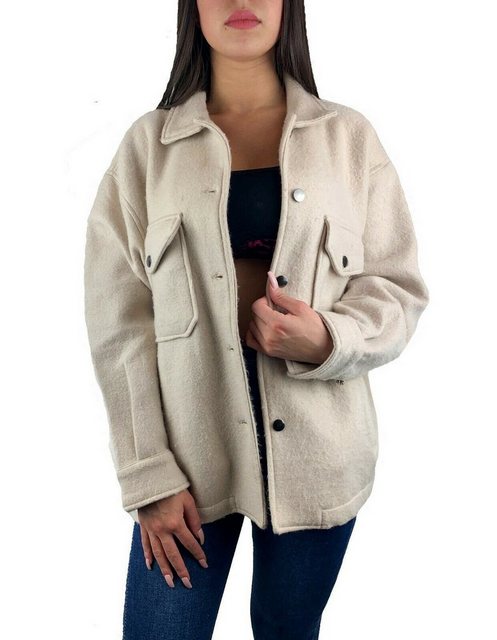 Worldclassca Flanellhemd Worldclassca Damen Oversized Hemd Hemdjacke einfar günstig online kaufen