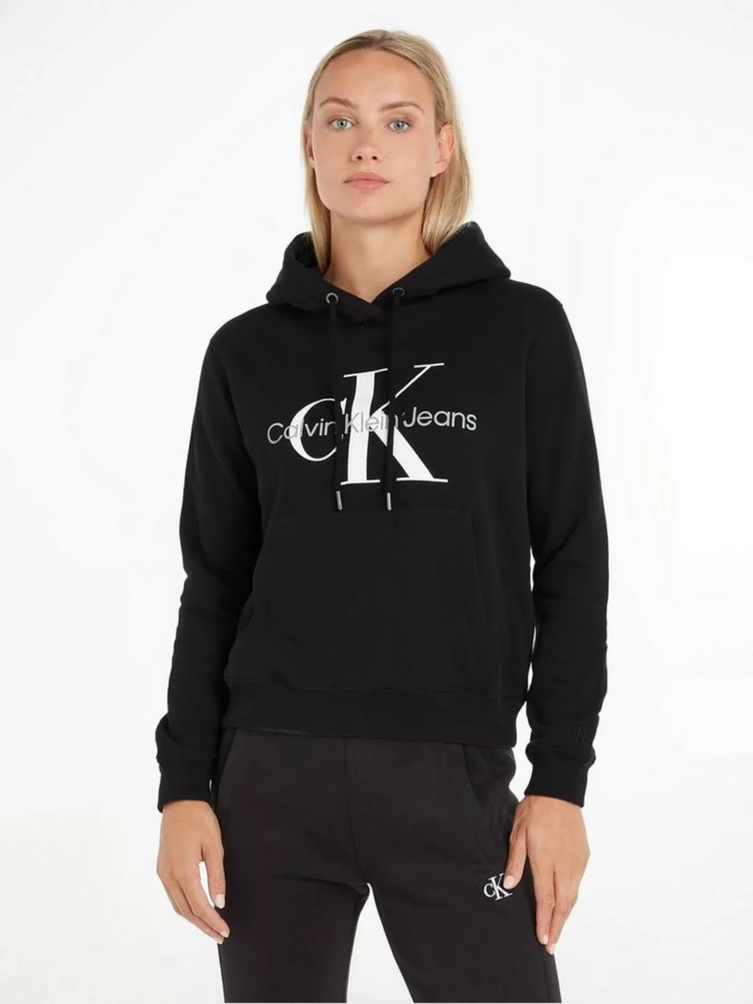 Calvin Klein Jeans Kapuzensweatshirt CORE MONOGRAM HOODIE mit Calvin Klein günstig online kaufen