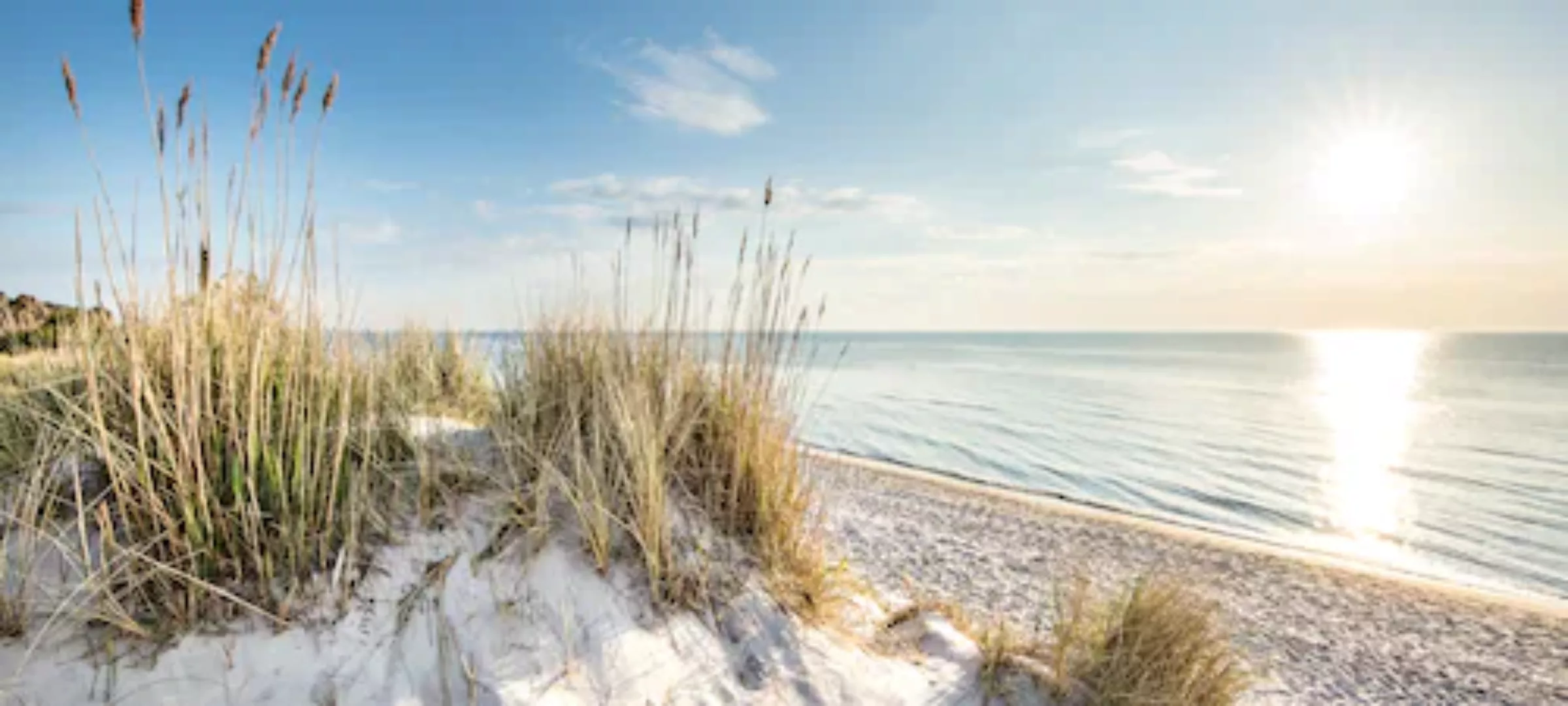 Bönninghoff Leinwandbild, Strand-Düne, (1 St.), BxH: 200x90 cm günstig online kaufen