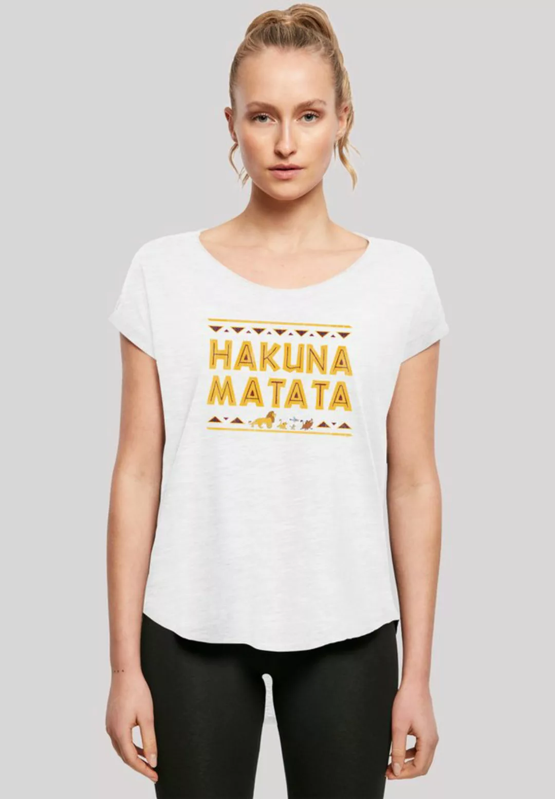 F4NT4STIC T-Shirt König der Löwen Hakuna Matata Print günstig online kaufen