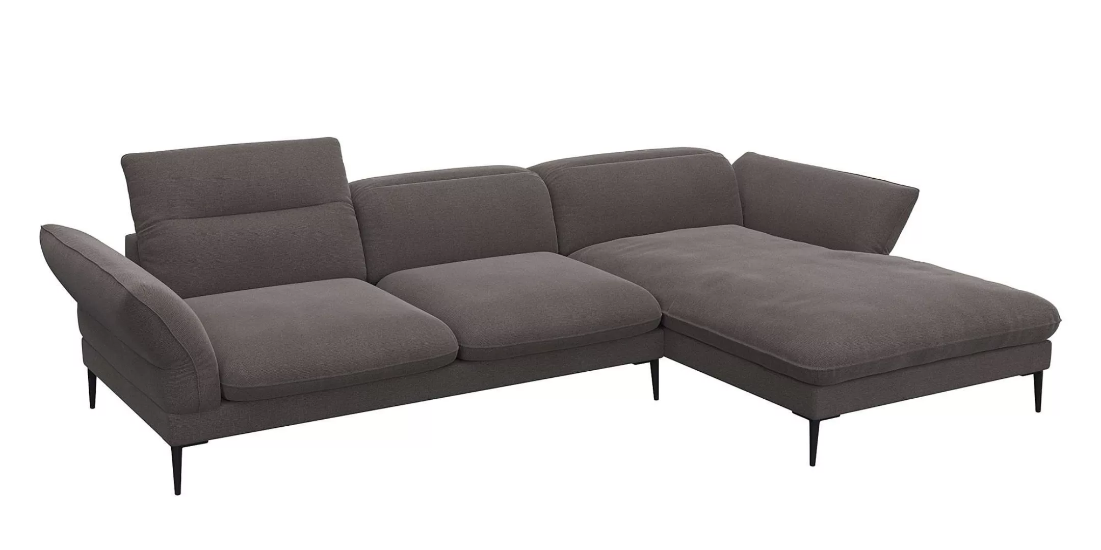 FLEXLUX Ecksofa »Salino, Funktionssofa mit Recamiere, Relaxsofa, Ecksofa«, günstig online kaufen