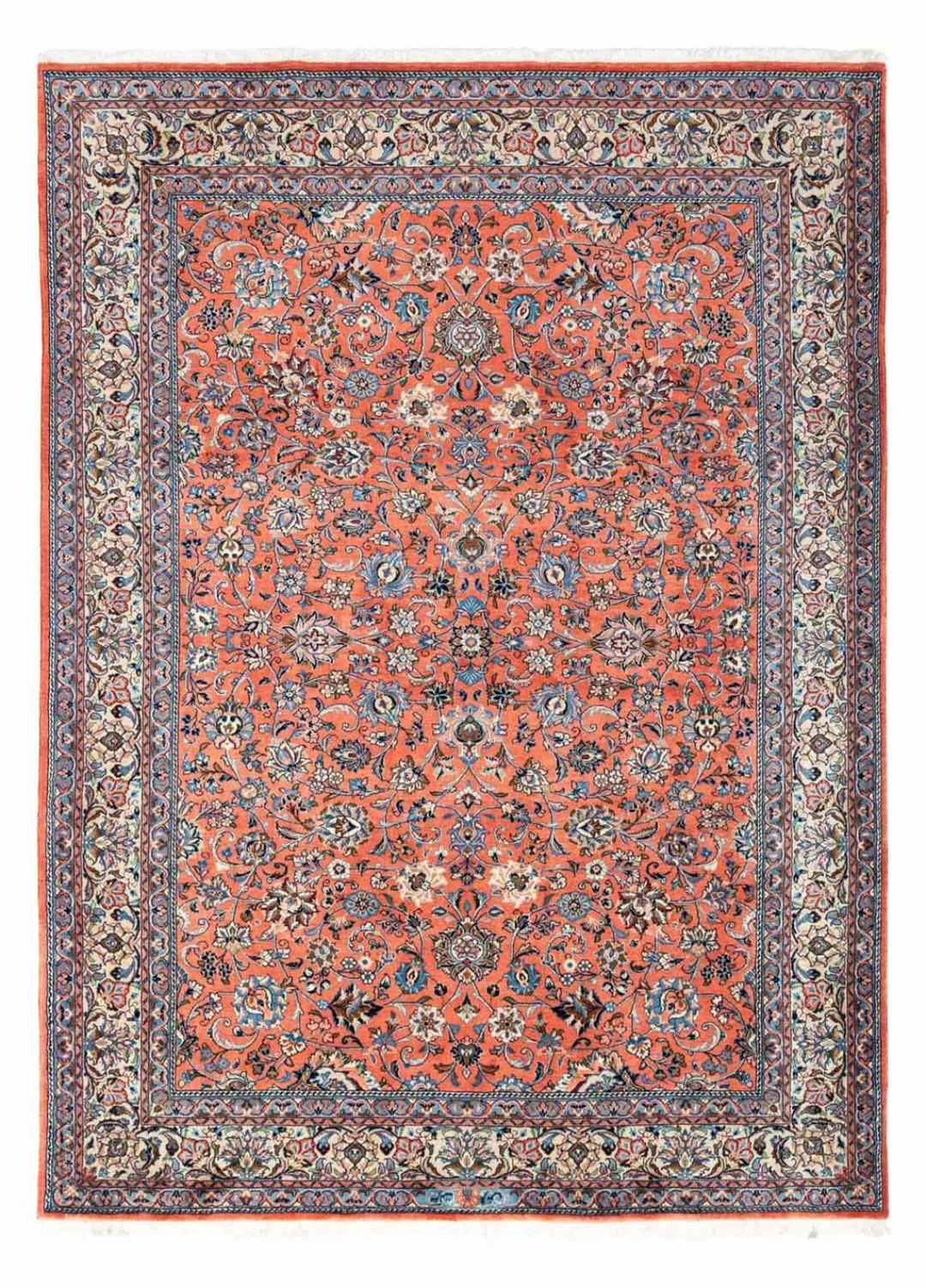 morgenland Wollteppich »Golpayegan Medaillon Blu scuro 325 x 217 cm«, recht günstig online kaufen