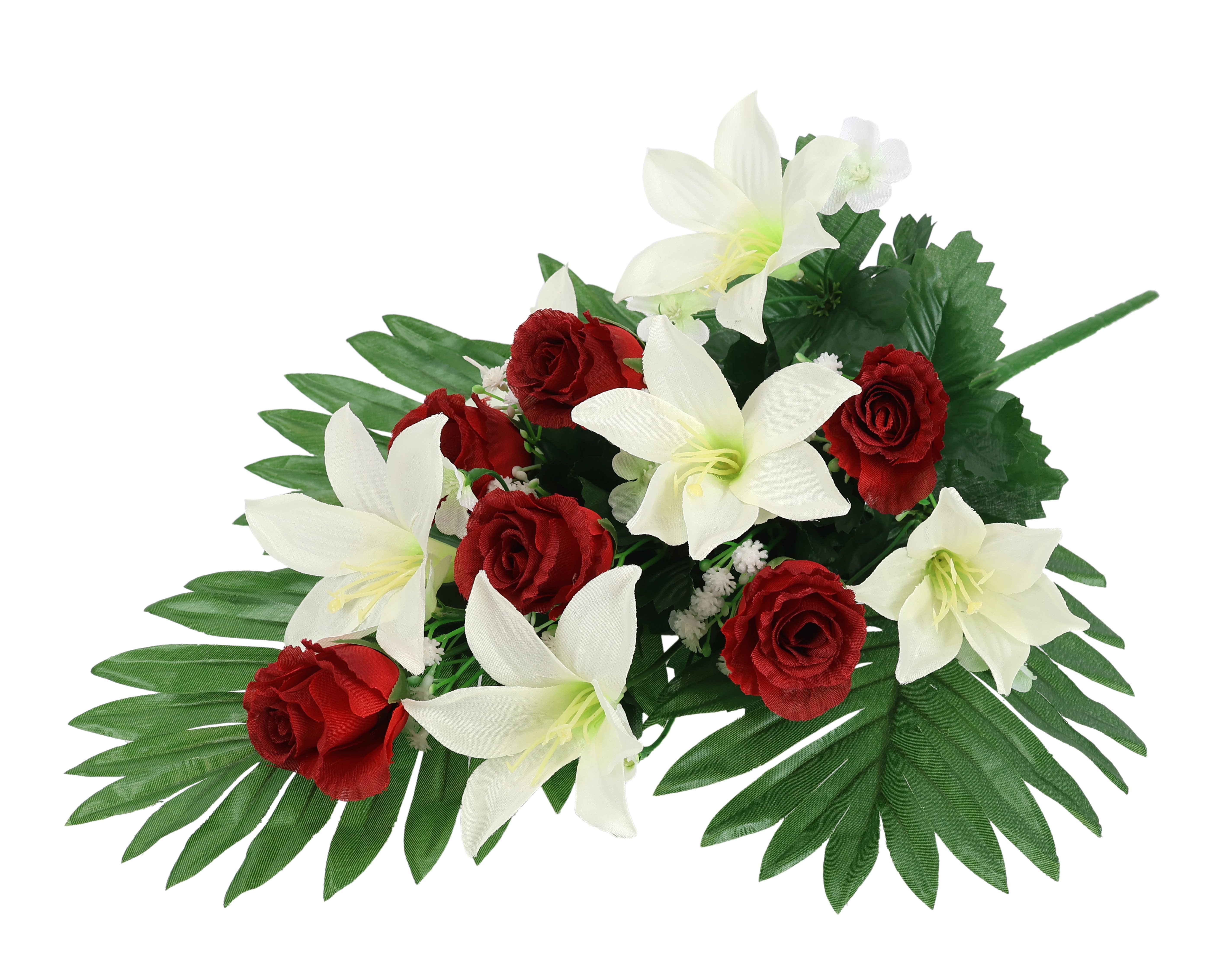 Kunstblume Aufleger Rosen/Lilien Rosen/Lilien, I.GE.A., Höhe günstig online kaufen