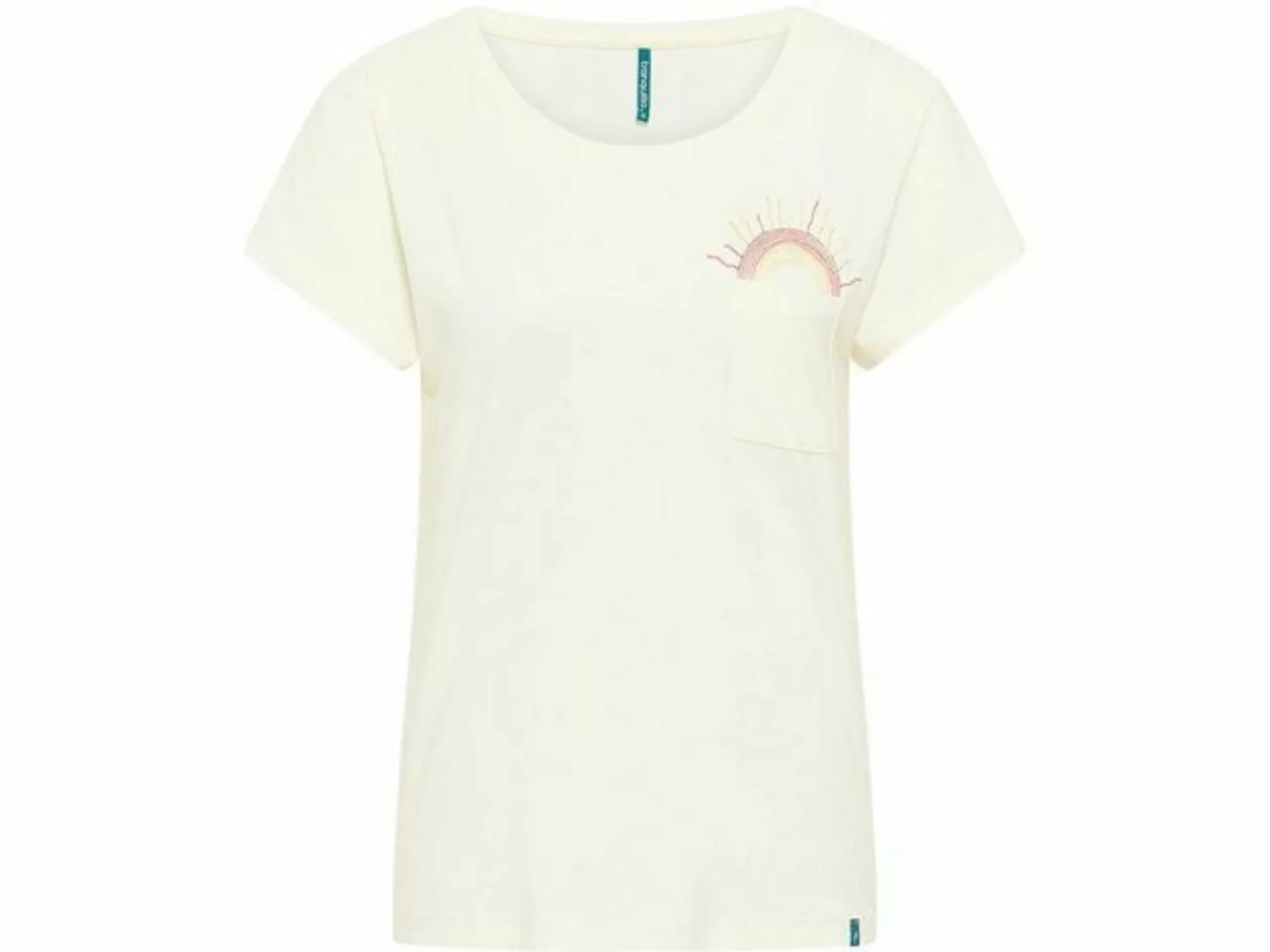 Tranquillo T-Shirt tranquillo Bio-Damen-T-Shirt mit verzierter Brustt günstig online kaufen