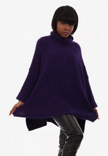 YC Fashion & Style Longpullover Oversized Pullover mit Rollkragen One Size günstig online kaufen