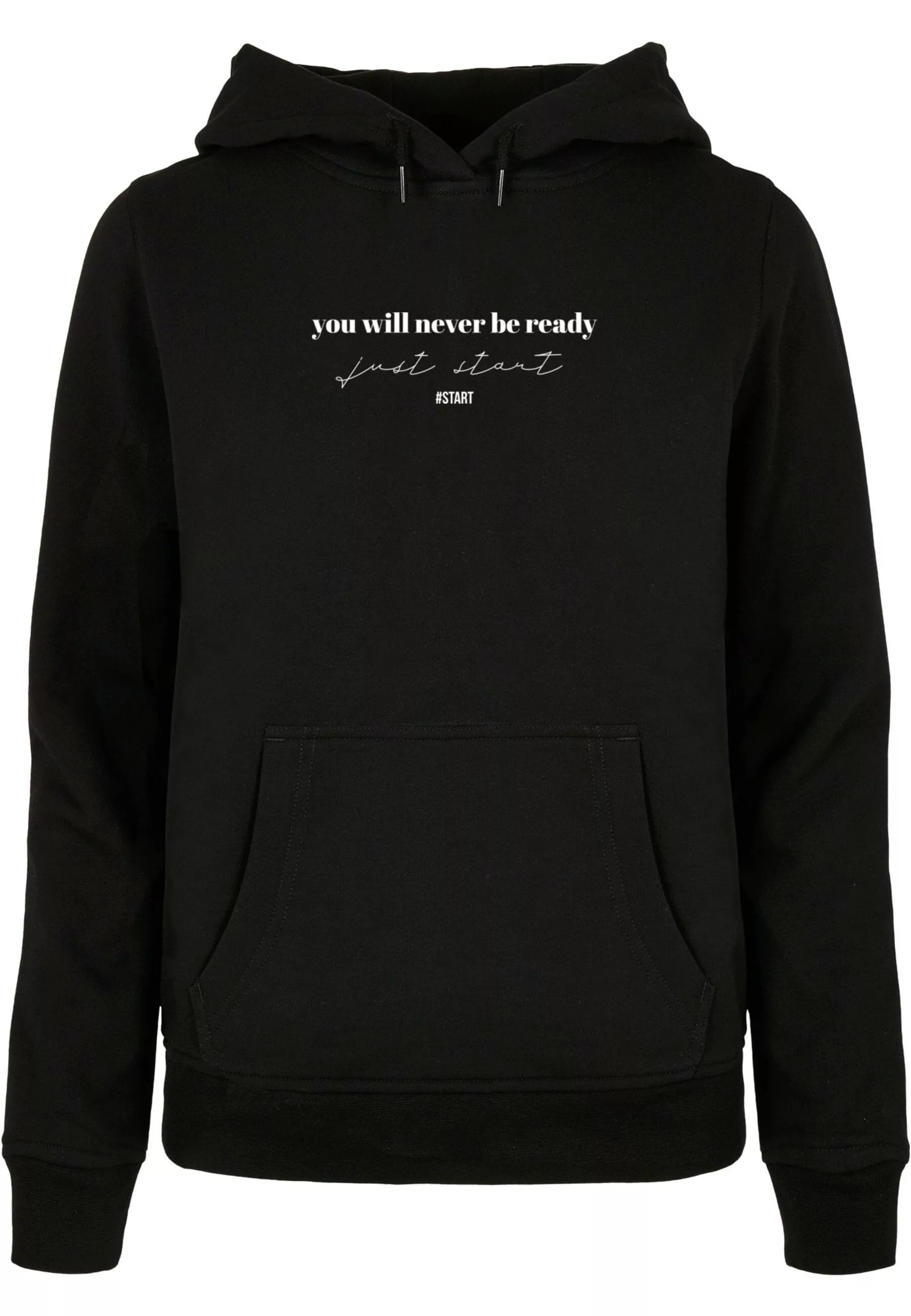 Merchcode Kapuzenpullover "Merchcode Damen Ladies Just Start Basic Hoody" günstig online kaufen