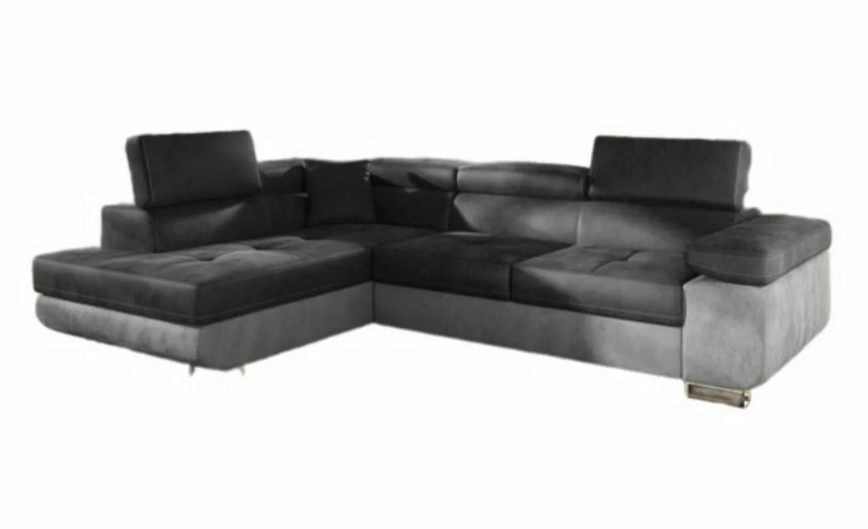 Luxusbetten24 Schlafsofa Designer Sofa Pisa, mit Schlaf- und Klappfunktion günstig online kaufen