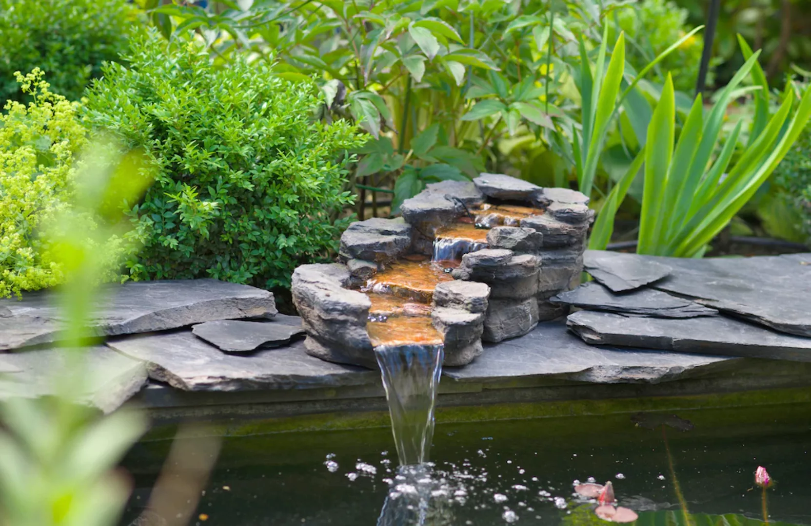 Ubbink Gartenwasserfall Cazorla Linksleufig günstig online kaufen