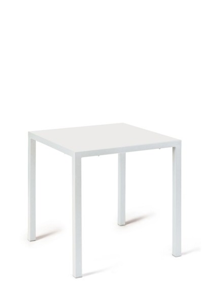 Gartentisch Quatris 70x70x75 cm weiß günstig online kaufen