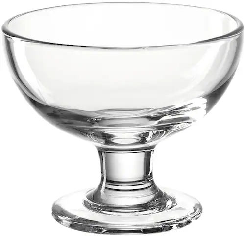 LEONARDO Servierschale »CUCINA«, aus Glas, auf Fuß, 360 ml, 4er Set günstig online kaufen