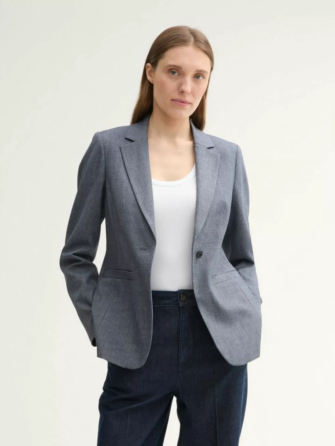 TOM TAILOR Jackenblazer Blazer im Denim-Look günstig online kaufen