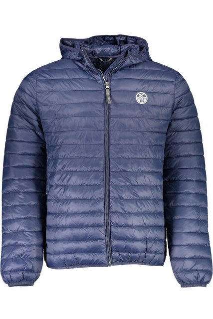 North Sails Outdoorjacke Blaue Herrenjacke mit Kapuze und Reißverschluss - günstig online kaufen