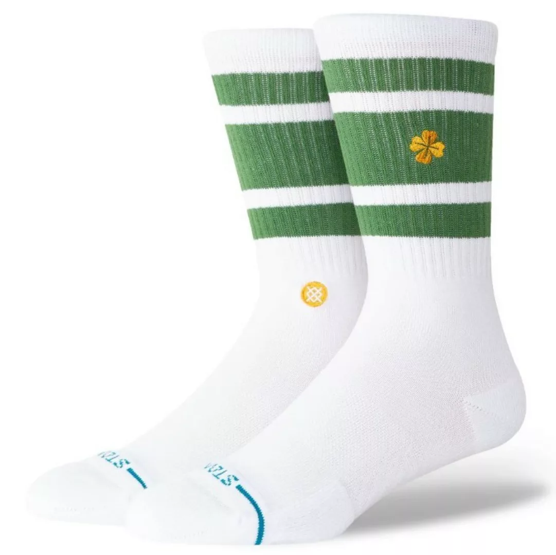 Stance Socken Casual Weiß Grün gestreift günstig online kaufen