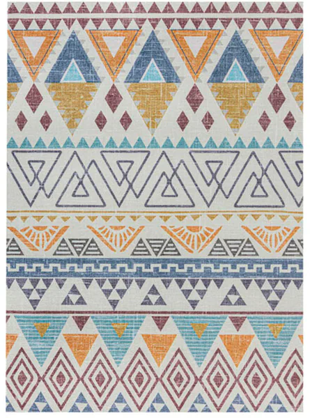 FLAIR RUGS Teppich »Lyle Aztec«, rechteckig, Lawson Kilim Washbarer Teppich günstig online kaufen