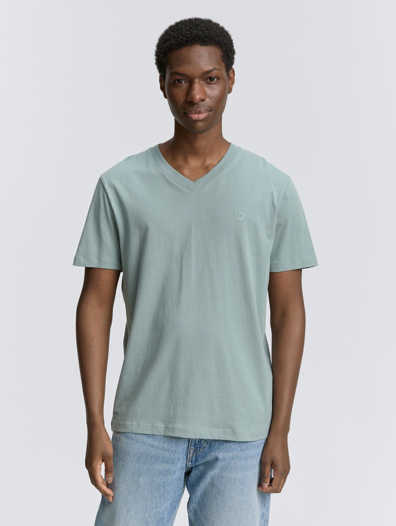 TOM TAILOR Denim T-Shirt Basic T-Shirt günstig online kaufen