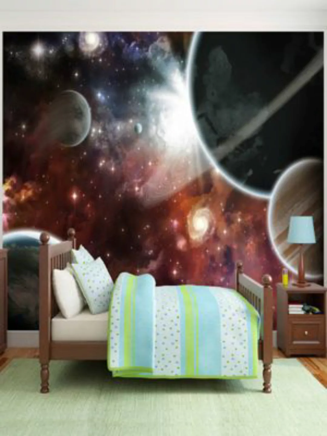 artgeist Fototapete Walk in Space mehrfarbig Gr. 250 x 175 günstig online kaufen