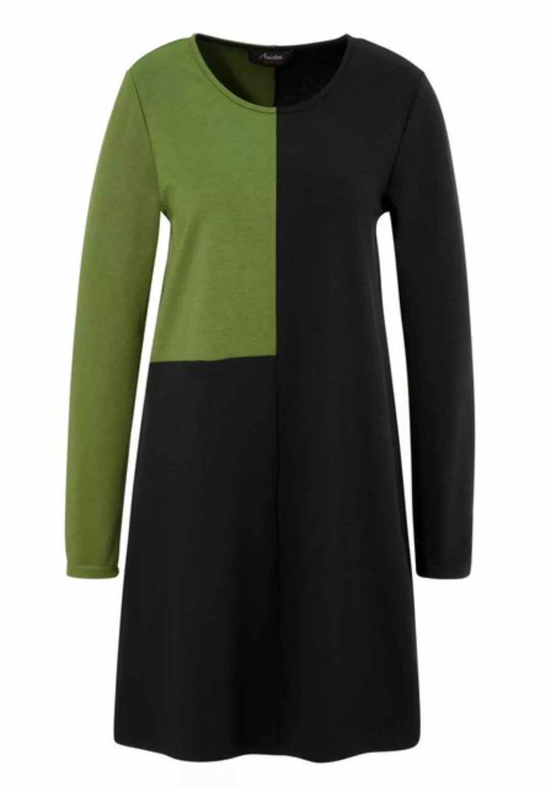 Aniston CASUAL Jerseykleid, mir raffiniertem Farbeinsatz - NEUE KOLLEKTION günstig online kaufen