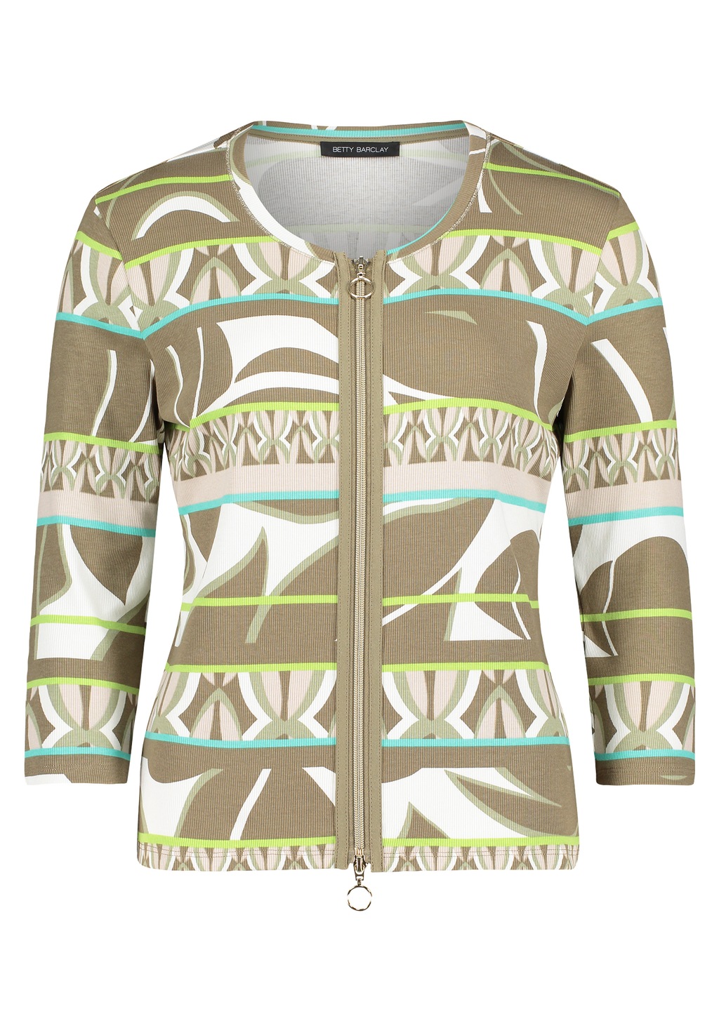 Betty Barclay Shirtjacke "Betty Barclay Shirtjacke mit Rippenstruktur", Mat günstig online kaufen