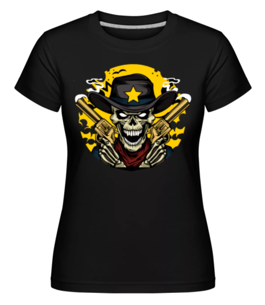 Cowboy Skull · Shirtinator Frauen T-Shirt günstig online kaufen