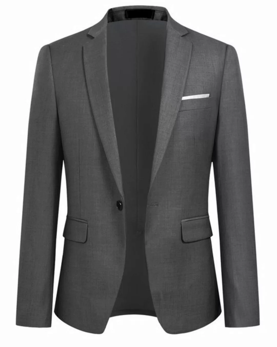 Allthemen Sakko Herren Anzugjacke im Slim Fit eleganter Sakko für Business günstig online kaufen