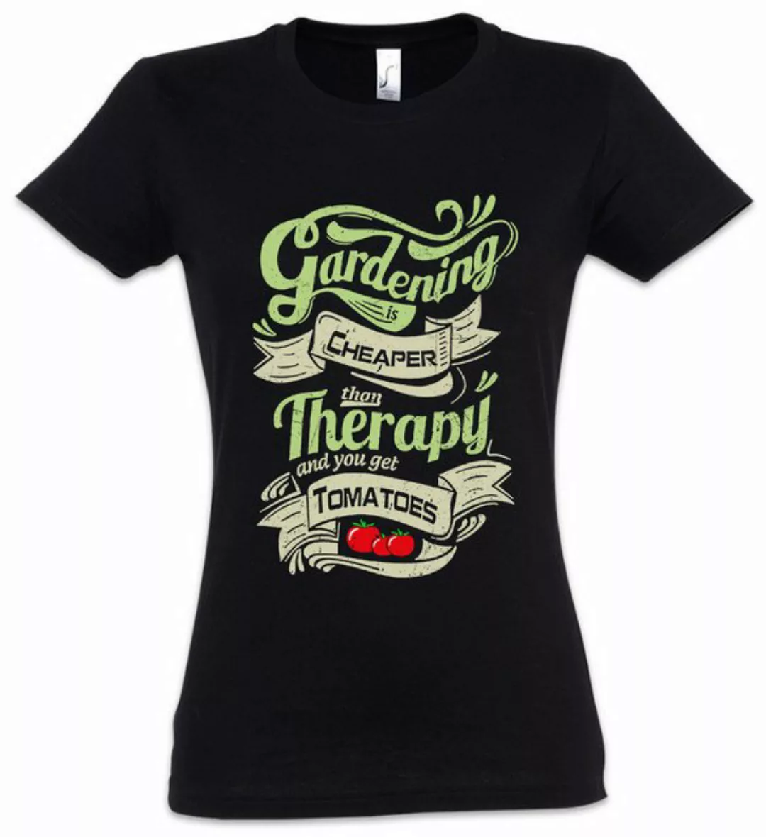 Urban Backwoods Print-Shirt Vintage Gardening Damen T-Shirt Vegetarian Vege günstig online kaufen