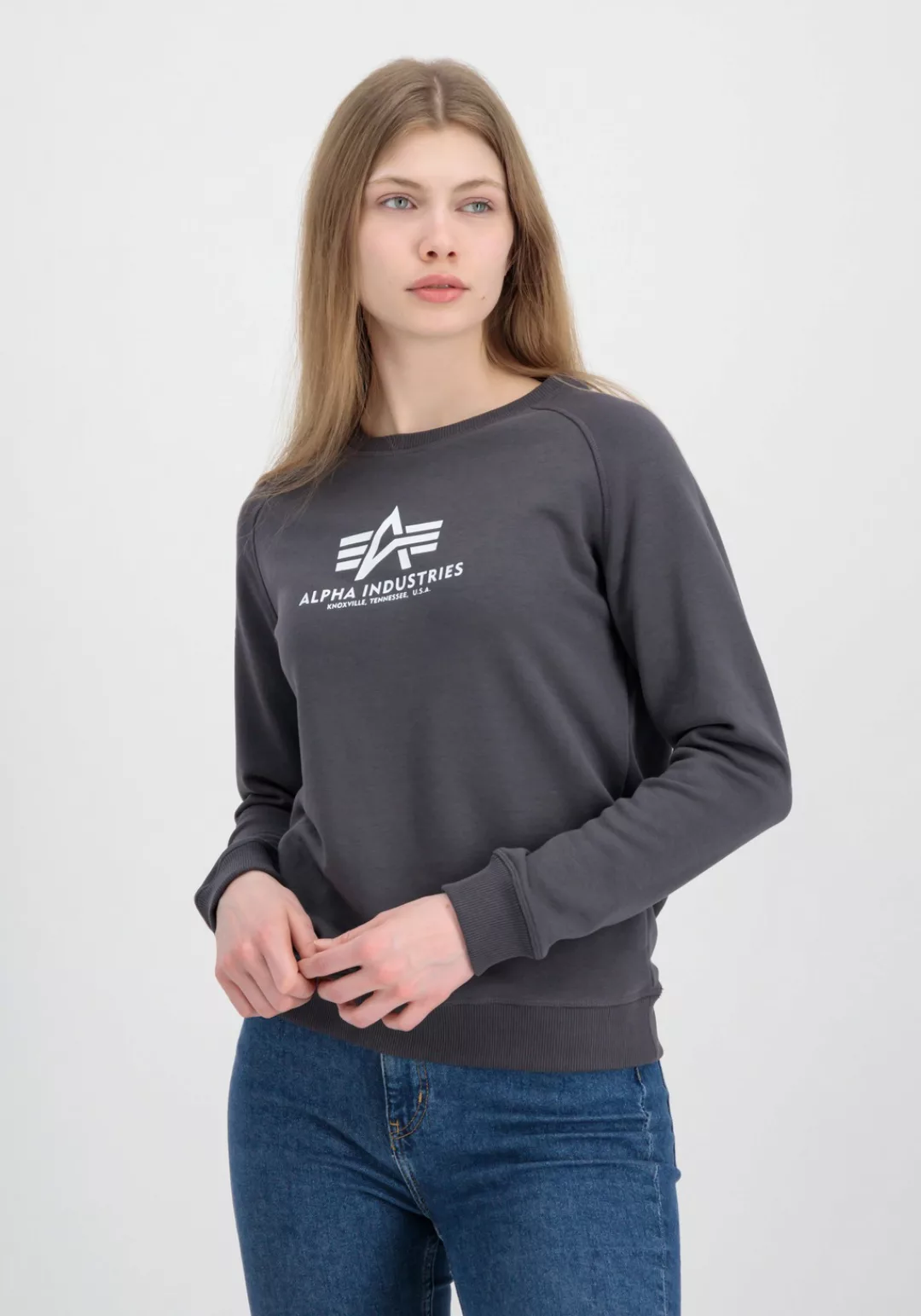 Alpha Industries Sweater "Alpha Industries Women - Sweatshirts New Basic Sw günstig online kaufen