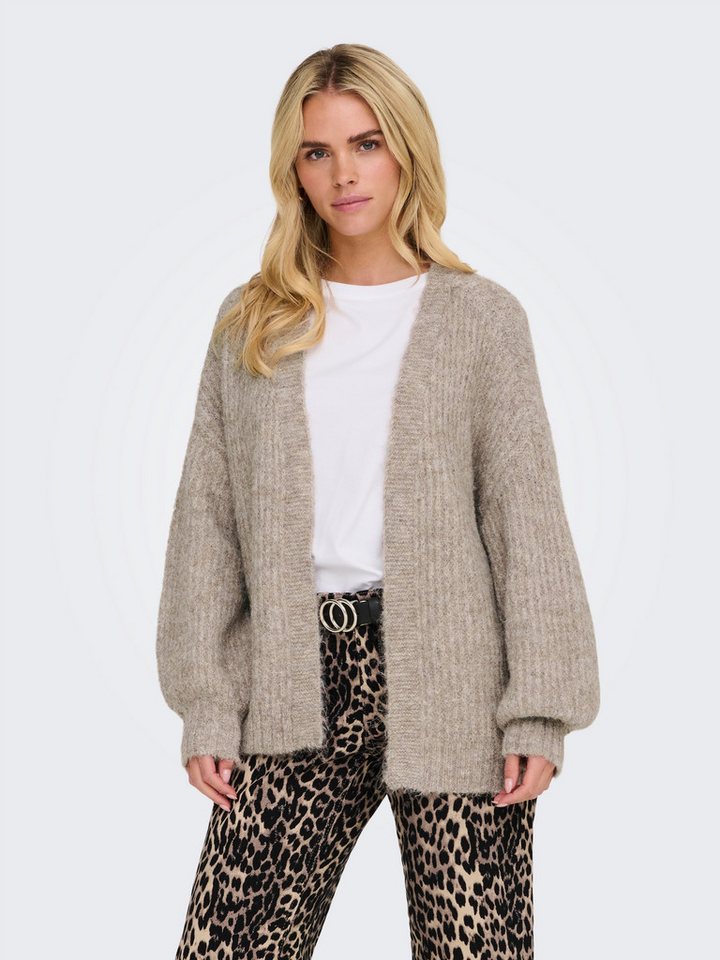 ONLY Strickjacke ONLMAGGIE LIFE LS RIB OPEN CARDI CC KNT günstig online kaufen