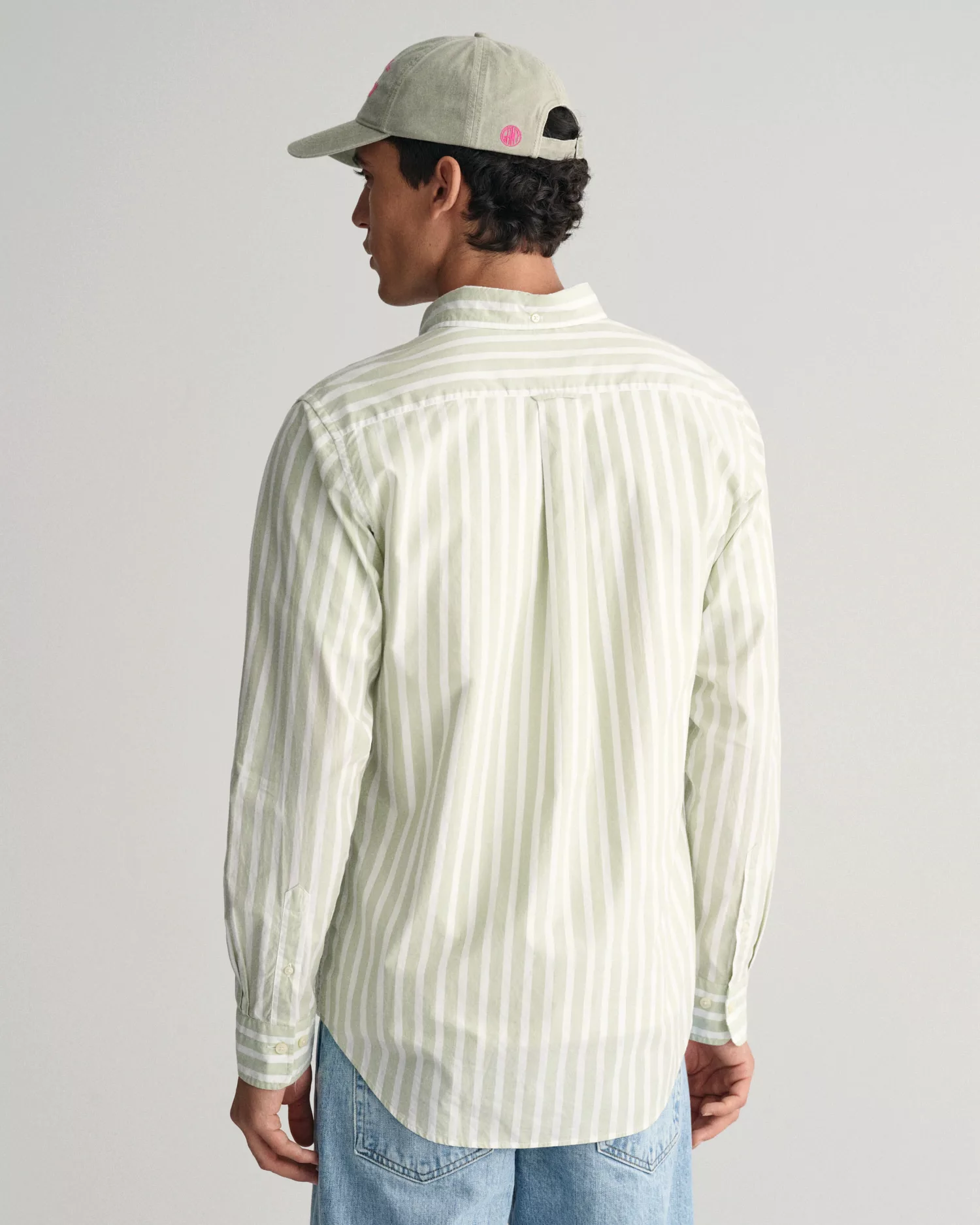 Gant Langarmhemd "REG WIDE POPLIN STRIPE SHIRT", mit breiten Streifen günstig online kaufen