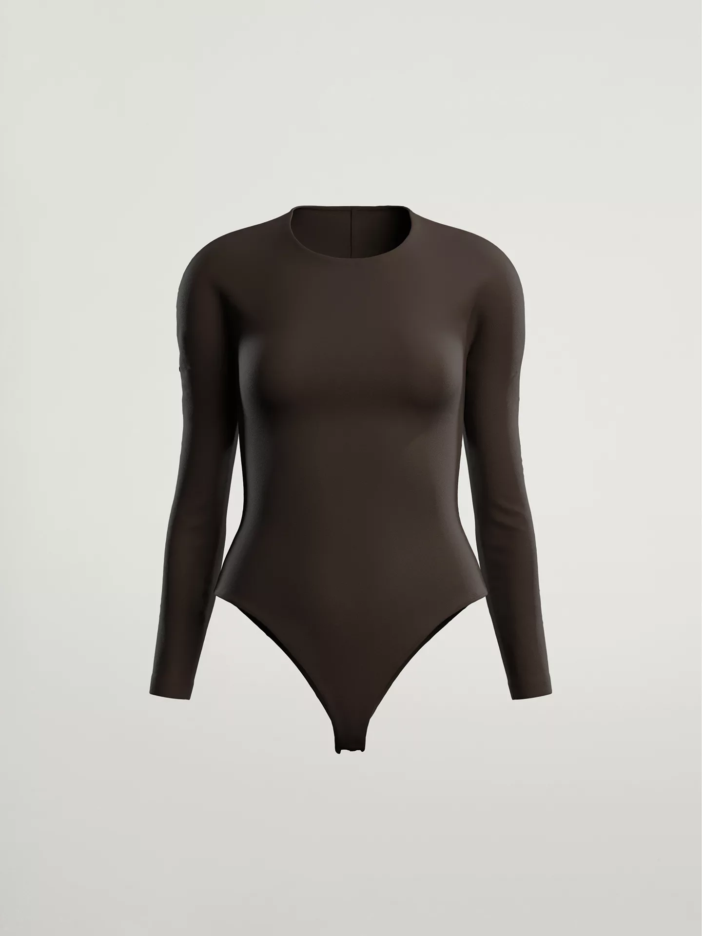 Wolford - The Round Neck Body, Frau, chocolate, Größe: M günstig online kaufen