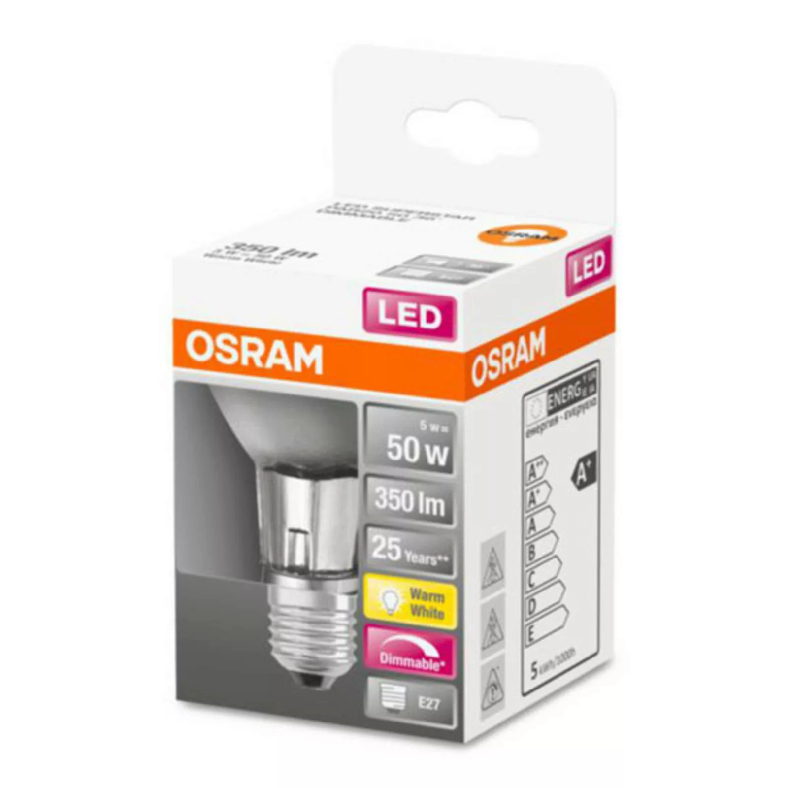 OSRAM LED-Lampe E27 6,4W PAR20 2.700K dimmbar günstig online kaufen