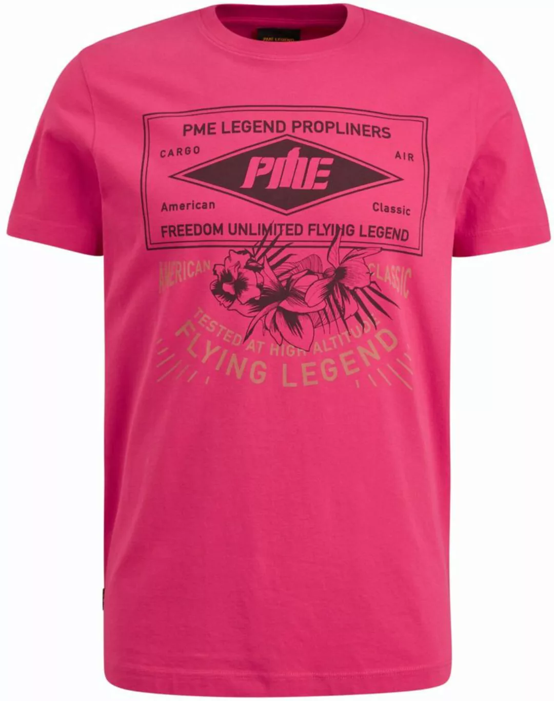 PME Legend Jersey T-Shirt Logo Rosa - Größe M günstig online kaufen