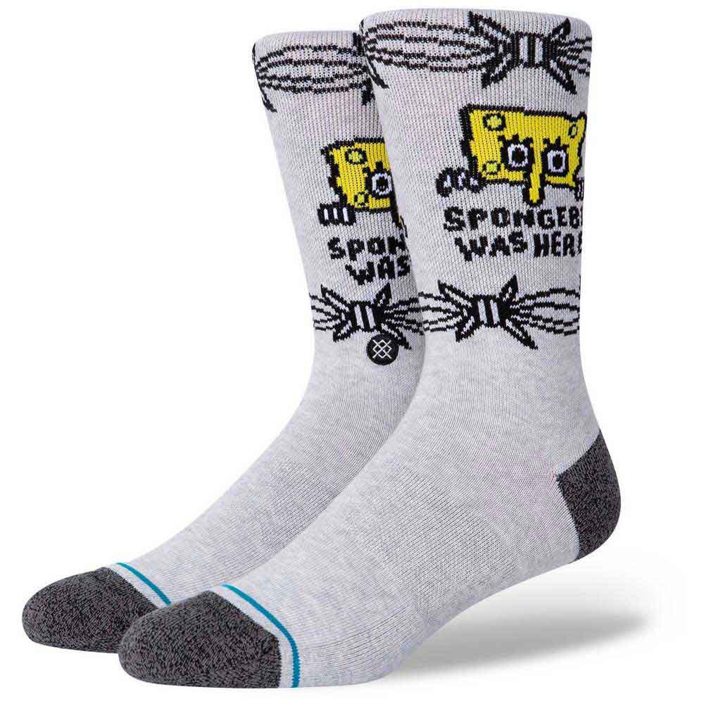 Stance Bob Was Here Socken EU 38-42 Heather Grey günstig online kaufen