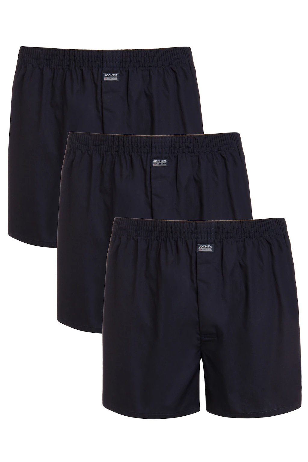 Jockey Webboxer "EVERYDAY WOVEN BOXER", (3er Pack), Eingriff mit Knopfversc günstig online kaufen