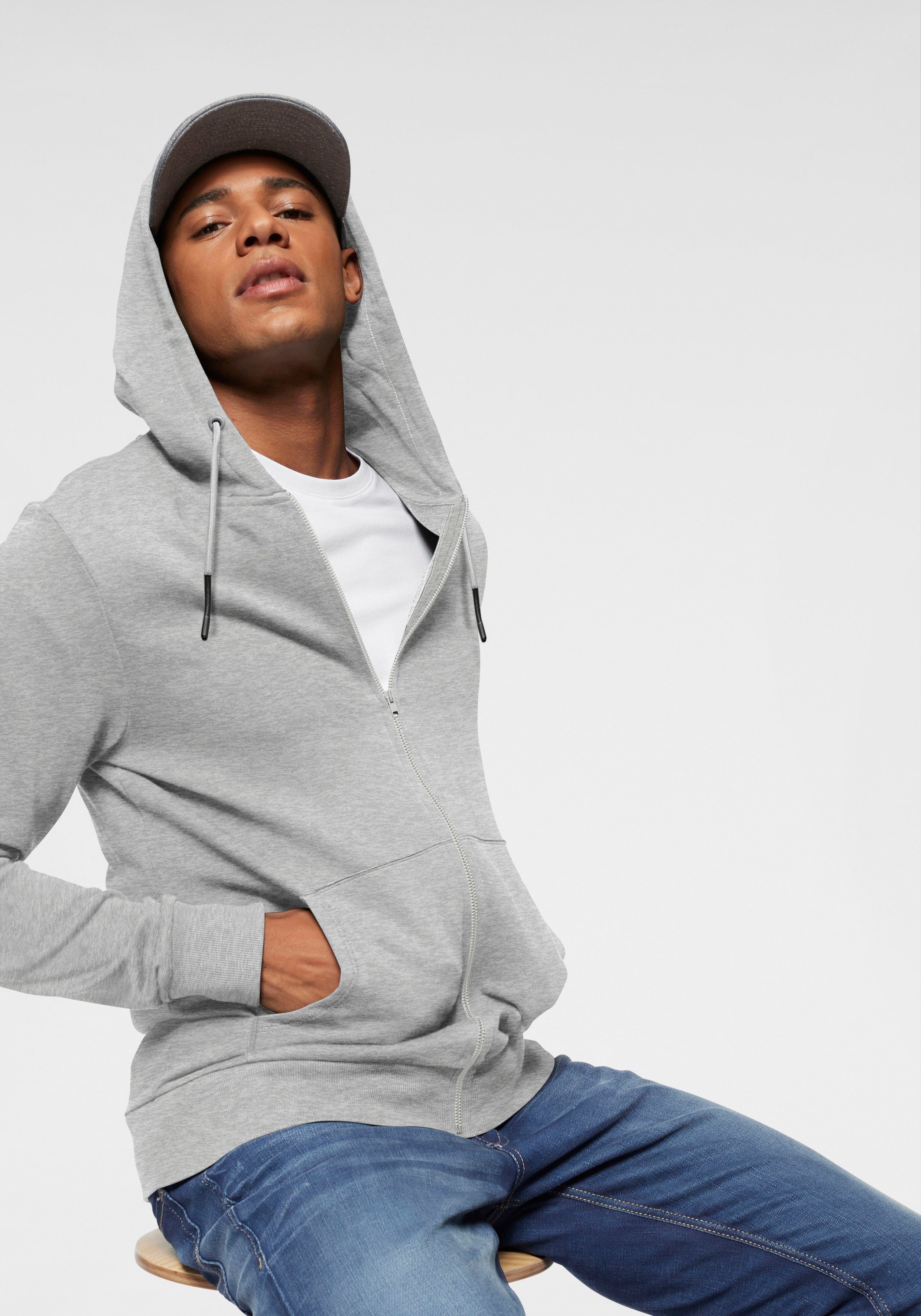 ONLY & SONS Kapuzensweatjacke CERES LIFE günstig online kaufen