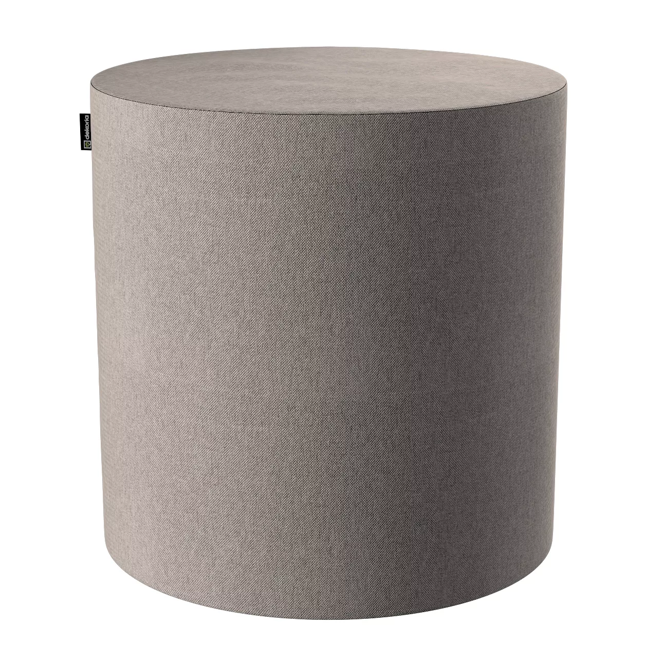 Pouf Barrel, beige-grau, ø40 cm x 40 cm, Etna (705-09) günstig online kaufen