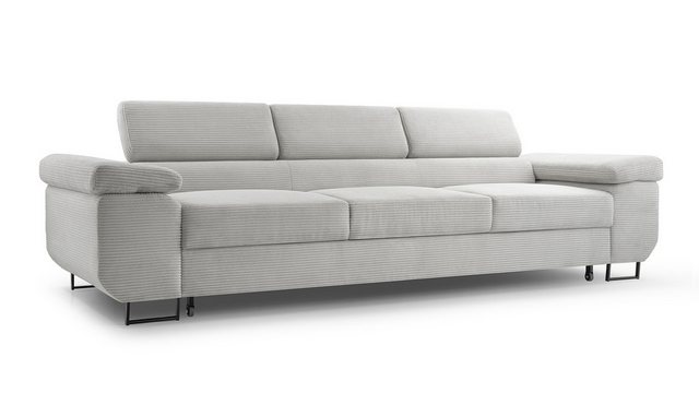 Beautysofa Schlafsofa NAVIO, mit Verstellbare Kopfstützen günstig online kaufen