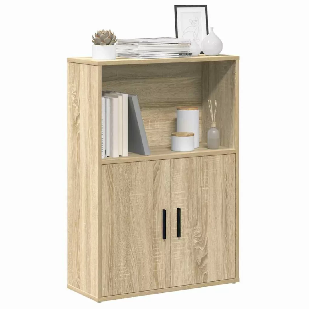 vidaXL Bücherregal Bücherregal Sonoma-Eiche 60x24x85 cm günstig online kaufen