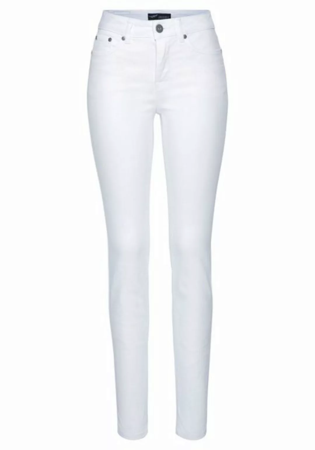 Arizona Slim-fit-Jeans Shaping enge Passform, Röhrenjeans, Used-Look-Waschu günstig online kaufen