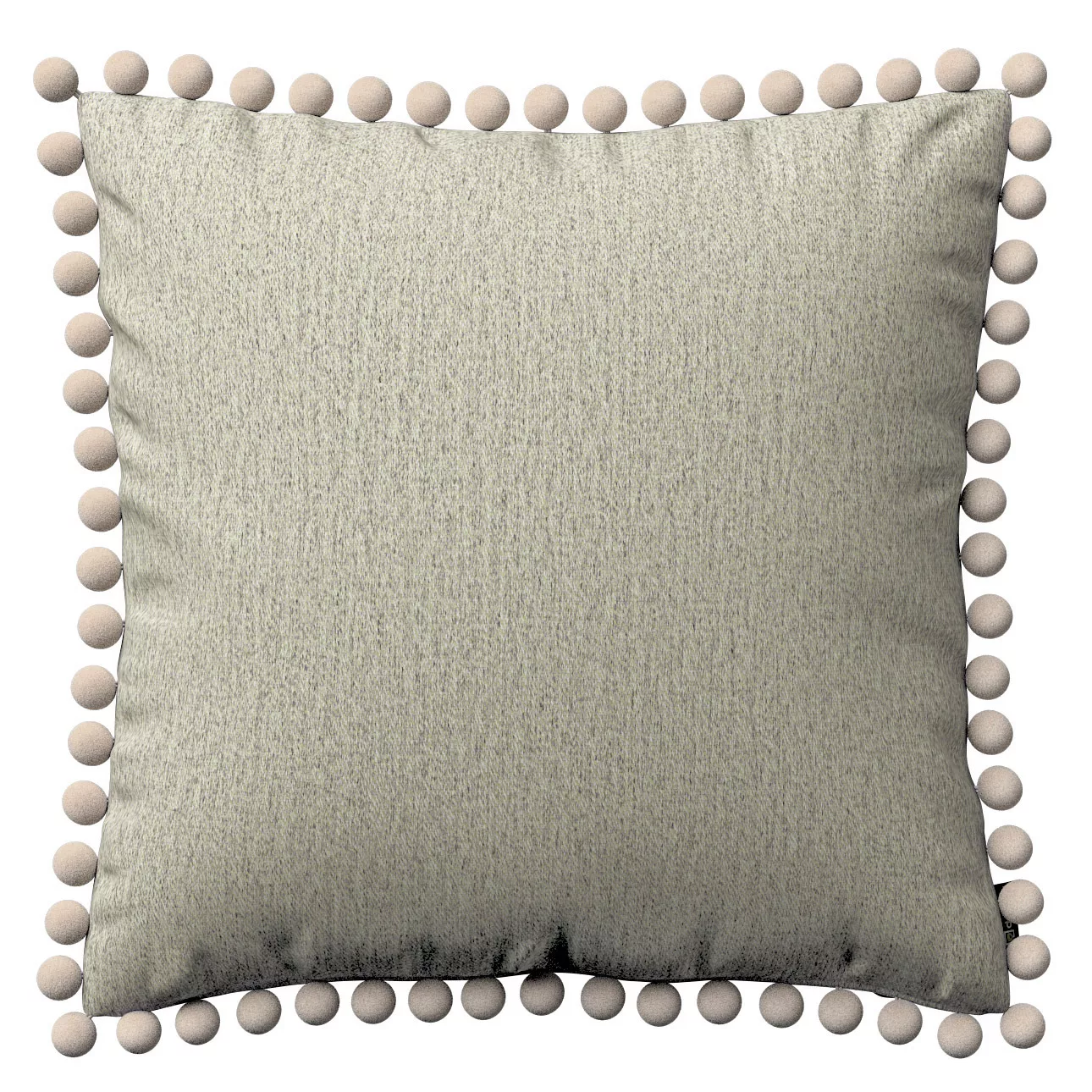 Kissenhülle Wera mit Bommeln, beige, 45 x 45 cm, Madrid (162-22) günstig online kaufen