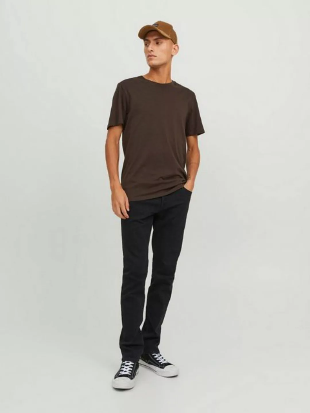 Jack & Jones Slim-fit-Jeans Jack & Jones Herren Jeans-Hose JjiGlenn JjOrigi günstig online kaufen