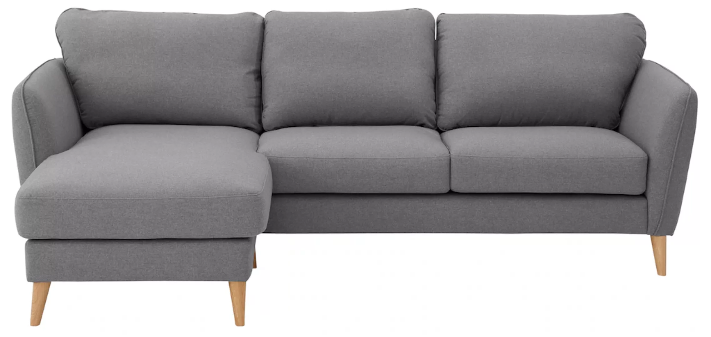 Home affaire Ecksofa "MARSEILLE (242/152cm),L-Form, Rec. rechts/links", Mas günstig online kaufen