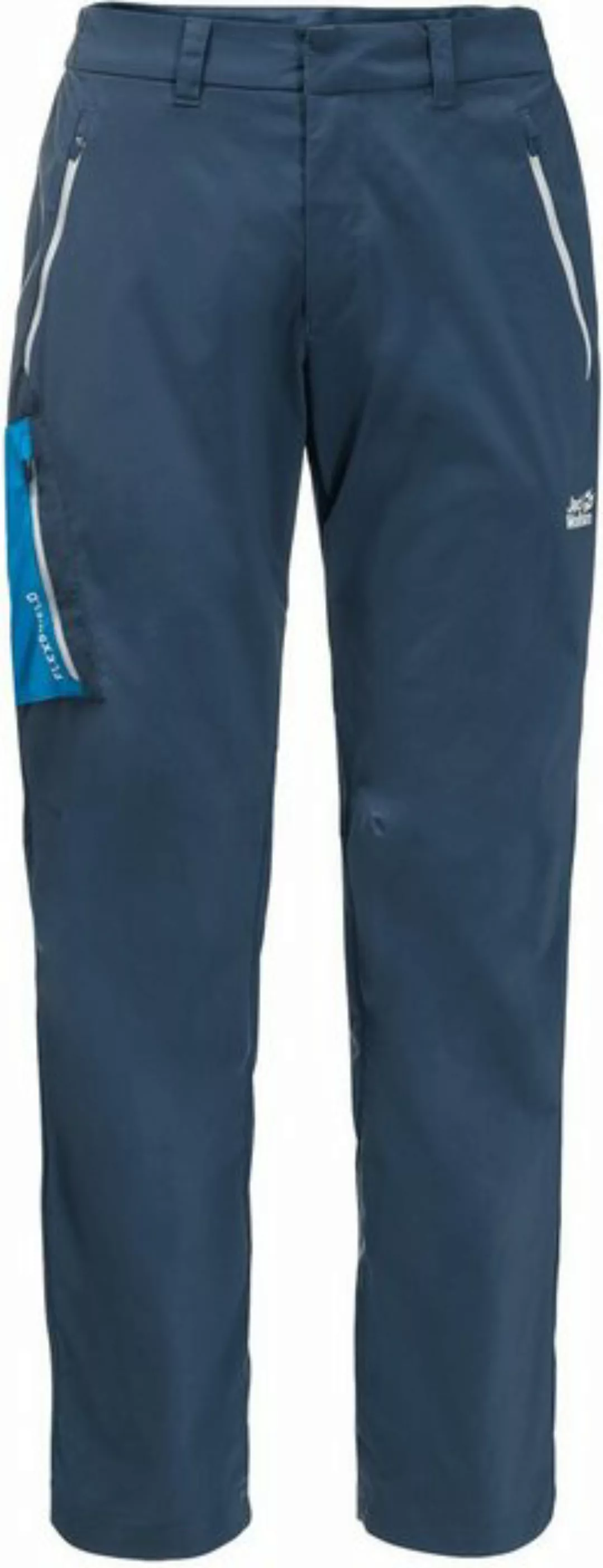 Jack Wolfskin Outdoorhose OVERLAND PANTS M THUNDER BLUE günstig online kaufen