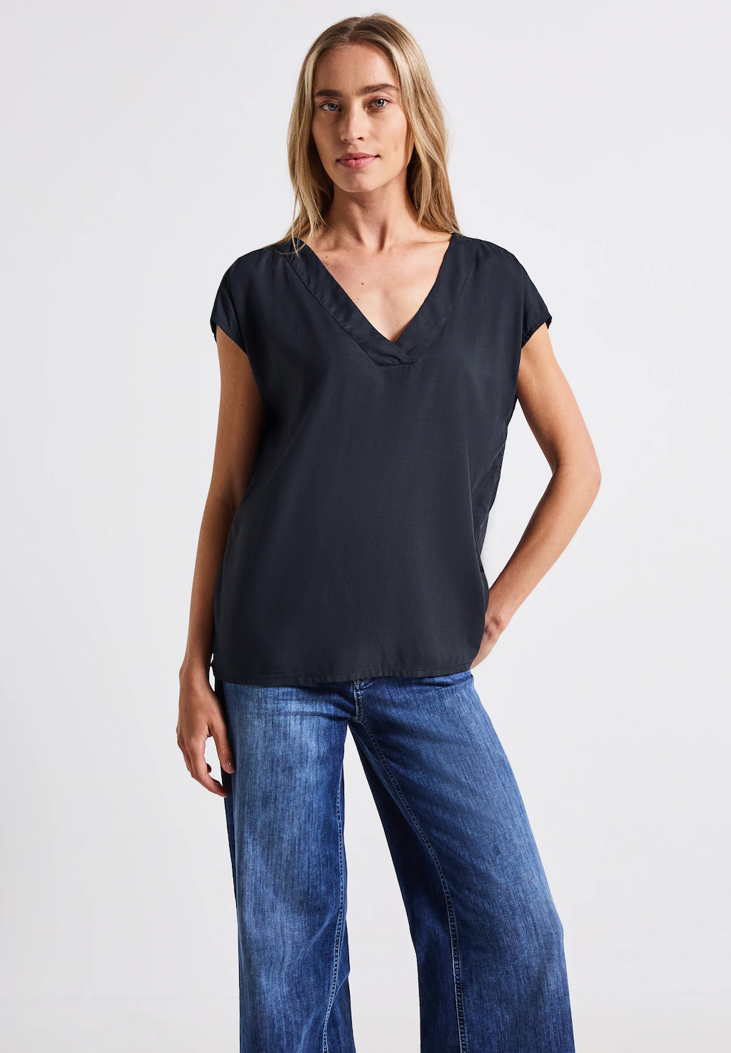 STREET ONE Shirtbluse, aus softer Viskose günstig online kaufen