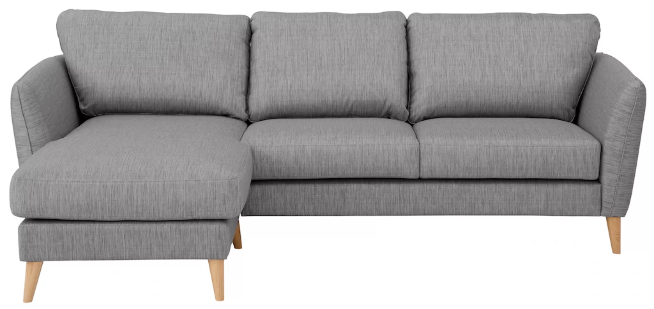 Home affaire Ecksofa "MARSEILLE (242/152cm),L-Form, Rec. rechts/links", Mas günstig online kaufen